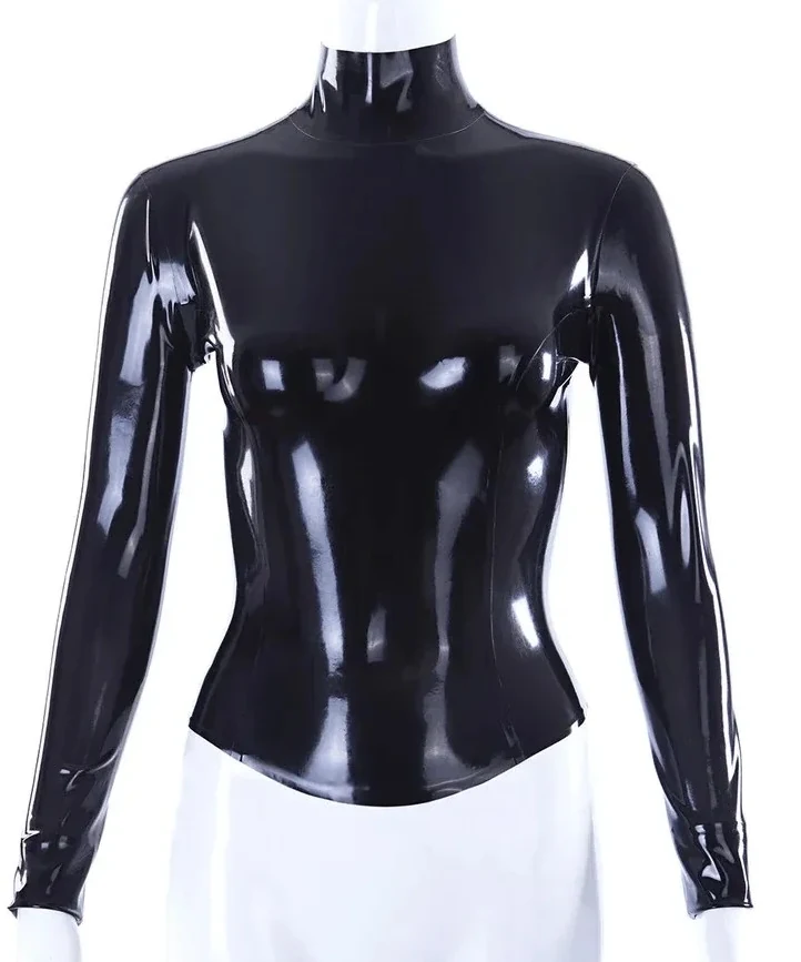 Structured High-Collar Top
